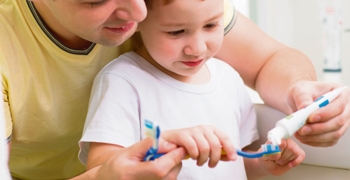 ¿Cúando empezar a lavar los dientes a los niños?